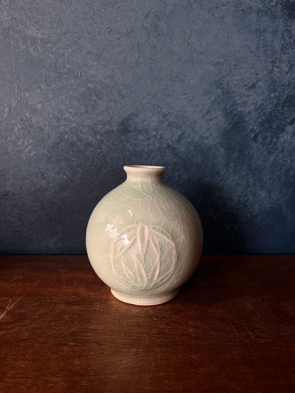 Elegant Green Celadon Vase no.10