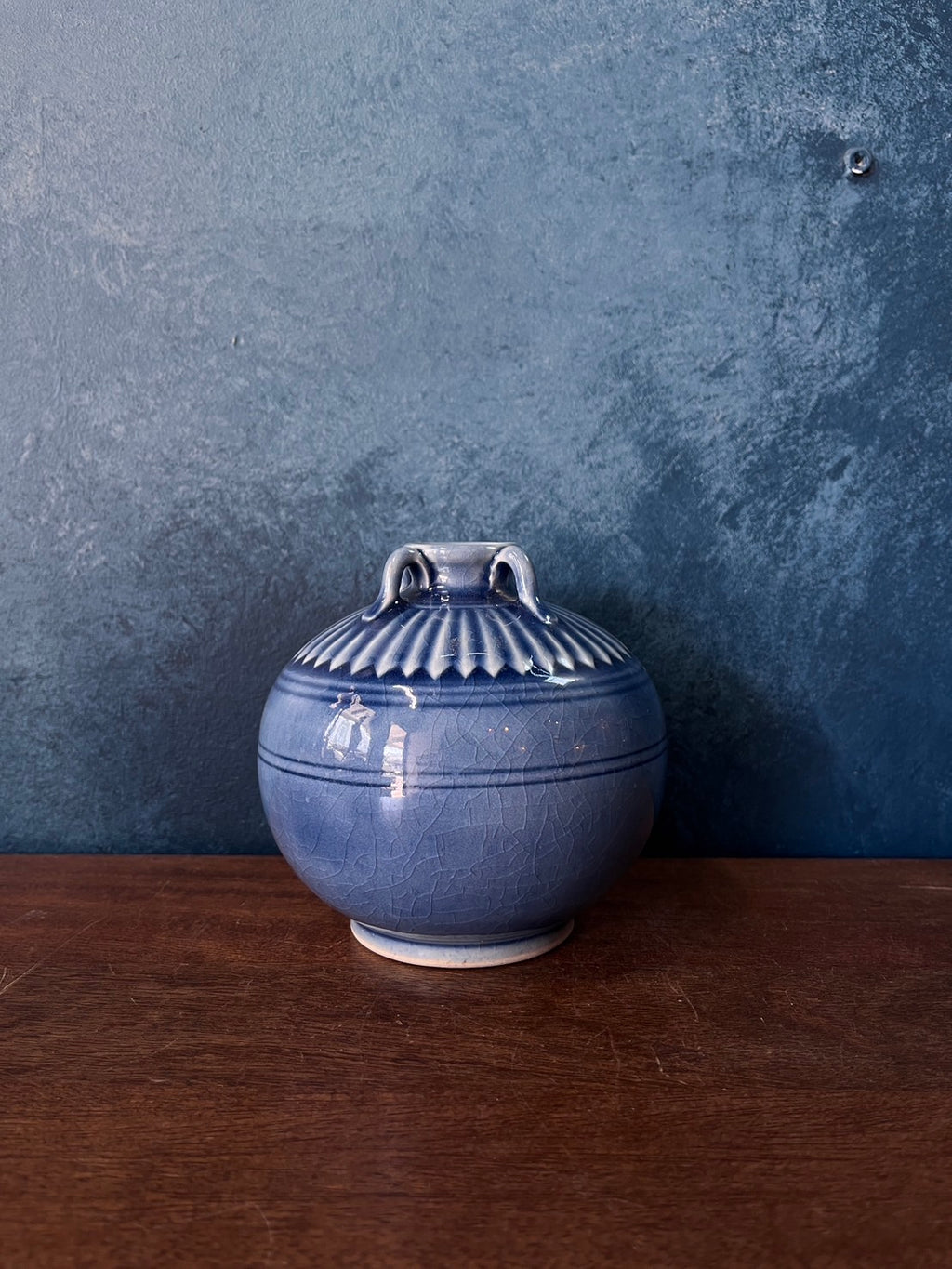 Reproduction Vase-Blue Celadon no.2