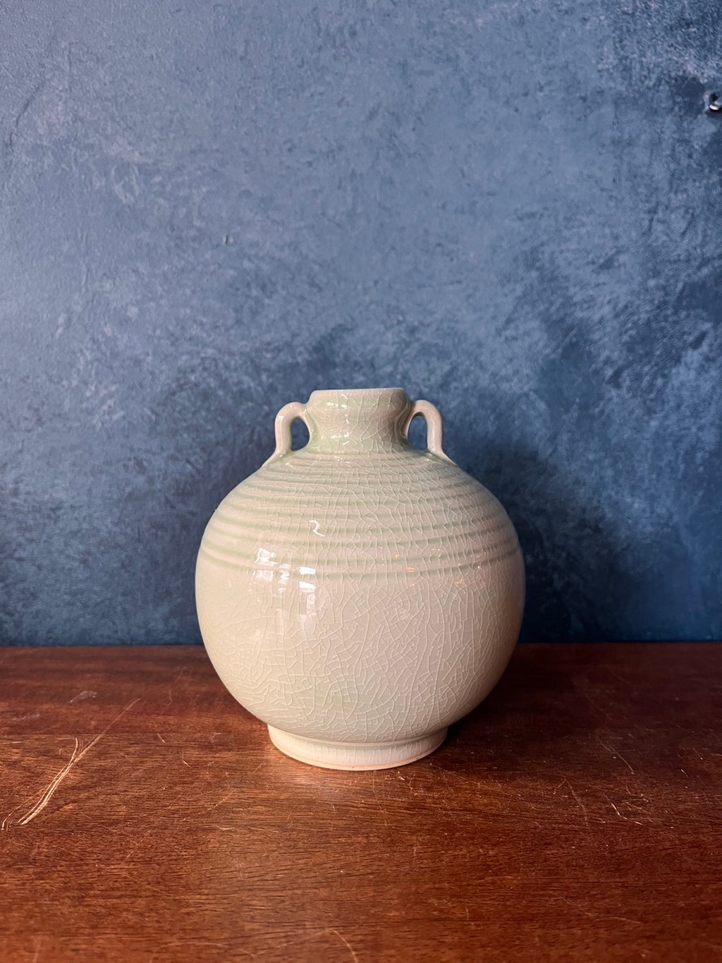 Elegant Green Celadon Vase no.1