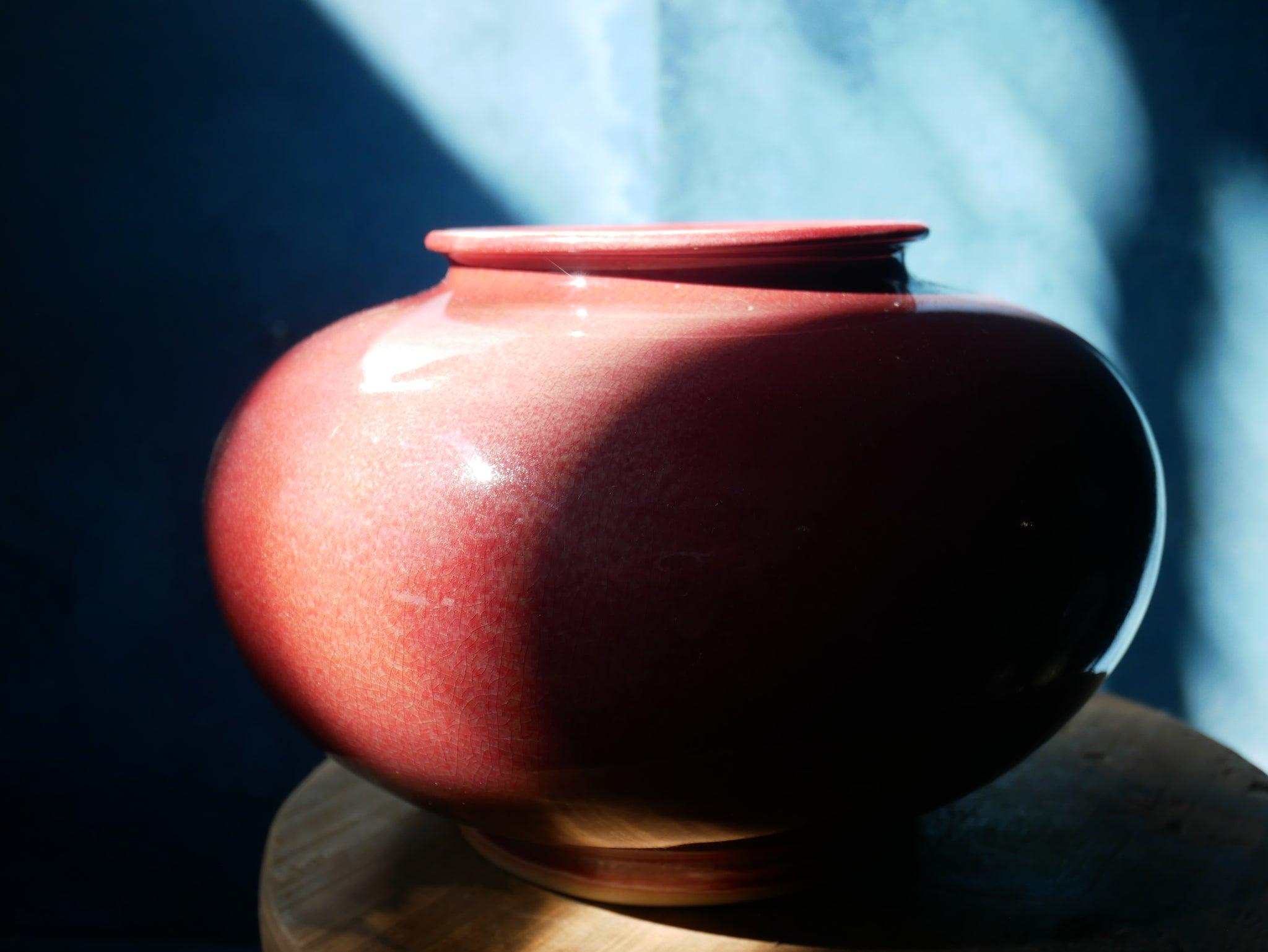 Red Celadon Vase - II