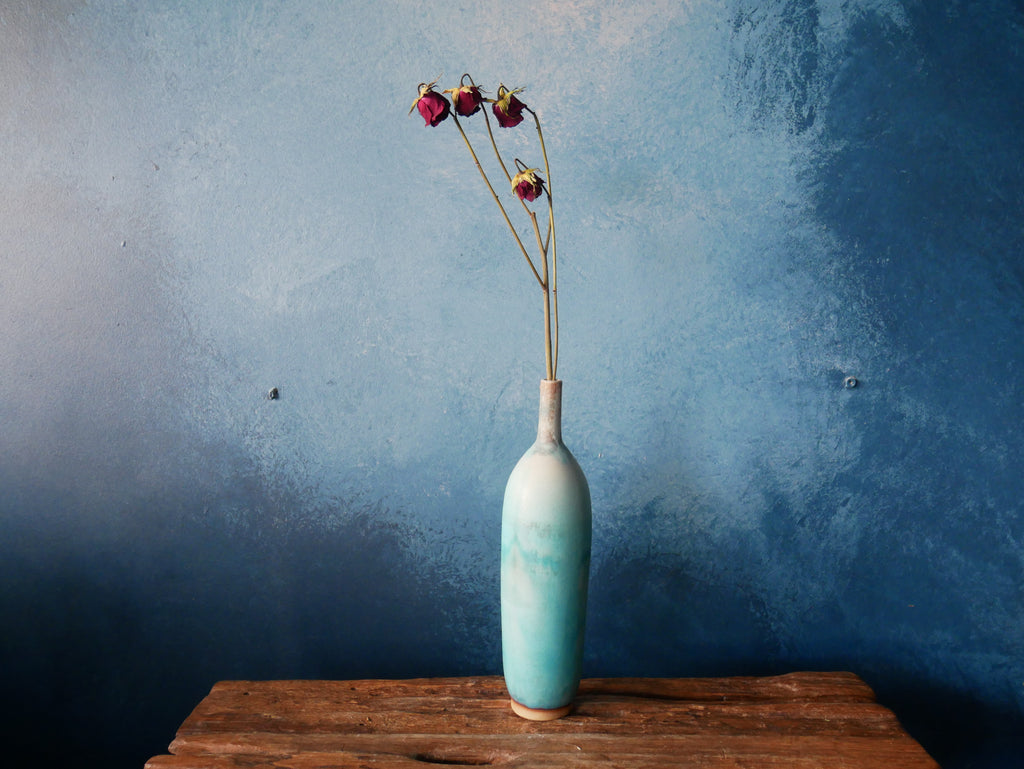 Turquoise Sky Vase - VI