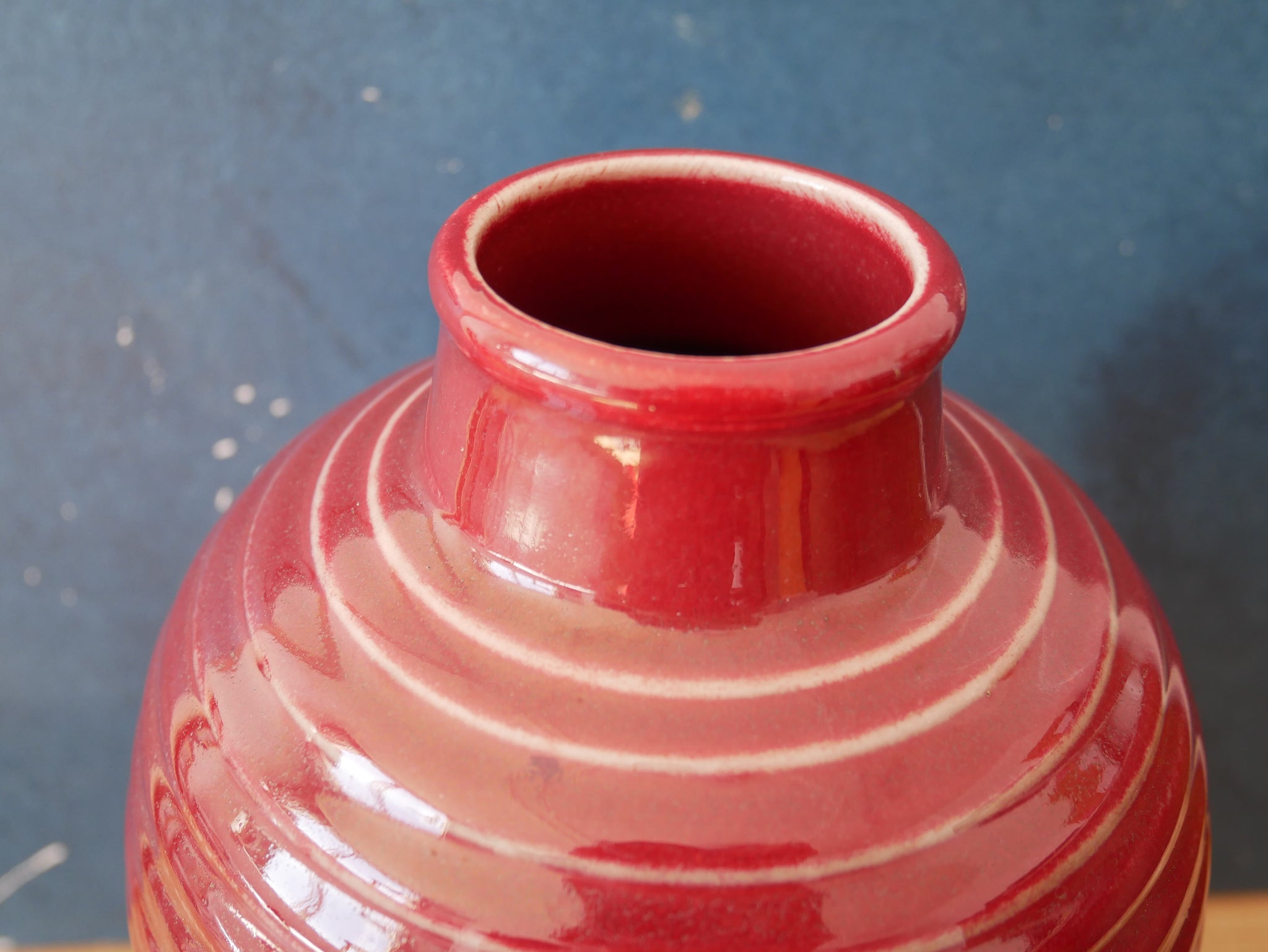 Copper red | Oxblood vase - lll