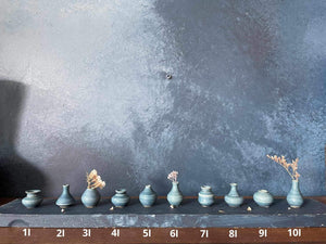 Handmade Miniature Vase (1I-10I) Turqoise
