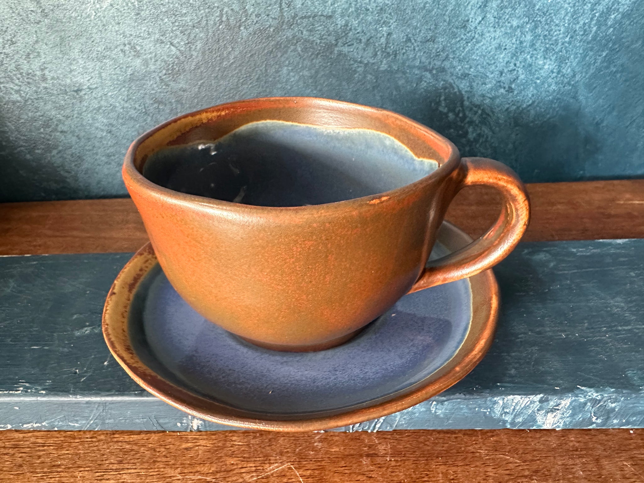 Indigo Clay Coffee Set