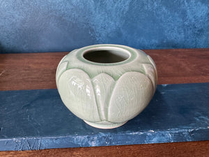 Green Celadon  lotus vase