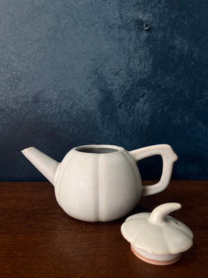 Tea Pot - White Pumpkin
