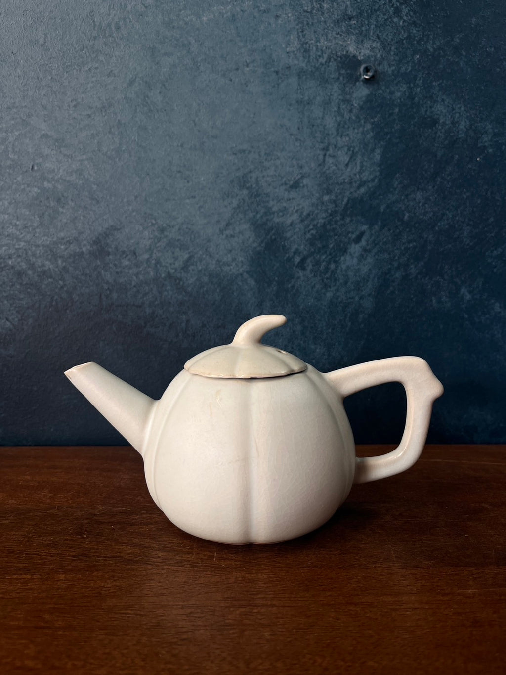 Tea Pot - White Pumpkin