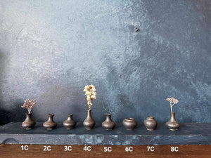 Handmade Miniature Vase (1C-8C) Black velvet