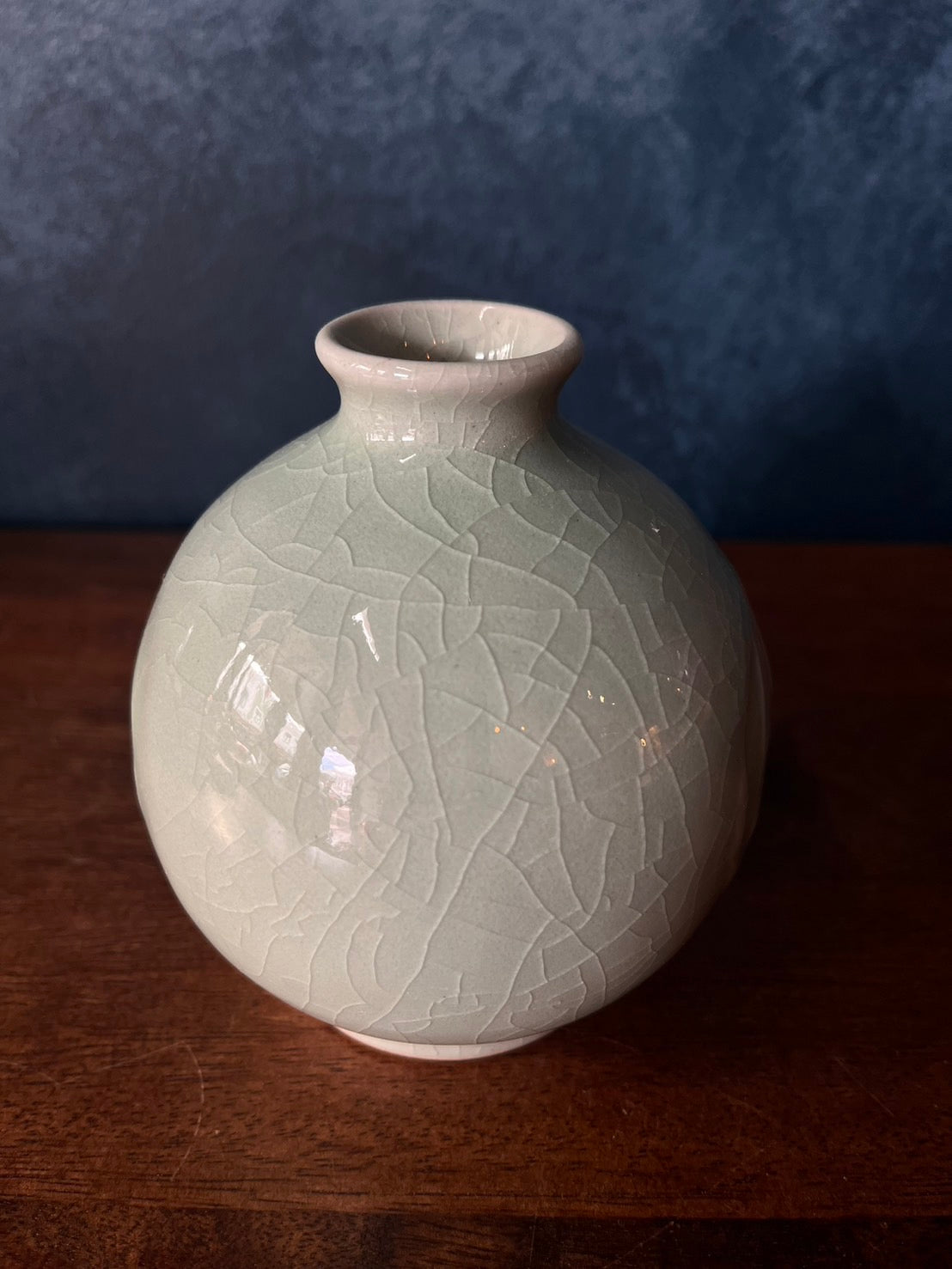 Elegant Green Celadon Vase no.10