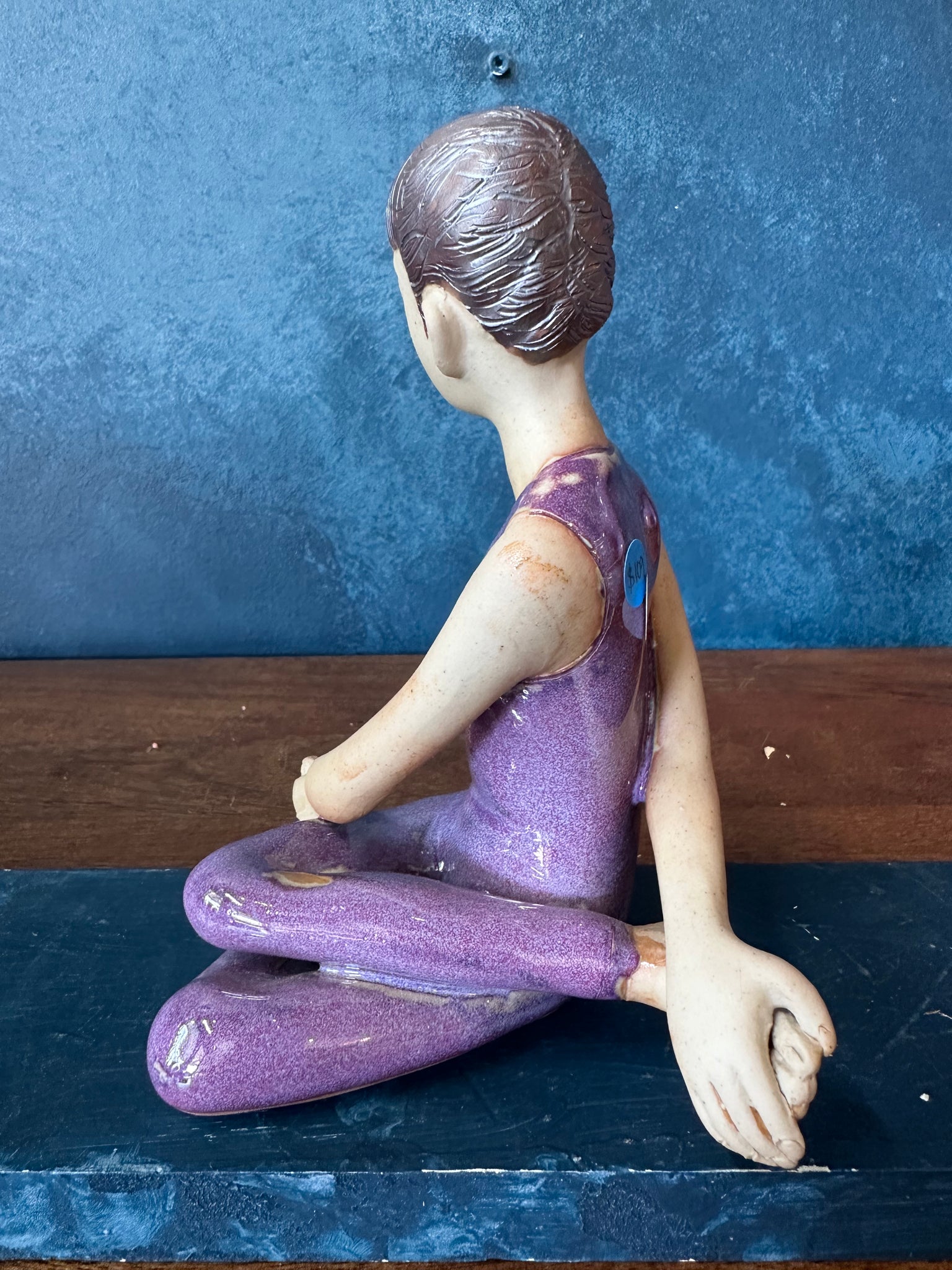 Yoga Girl Figure l Kinyo Glazed