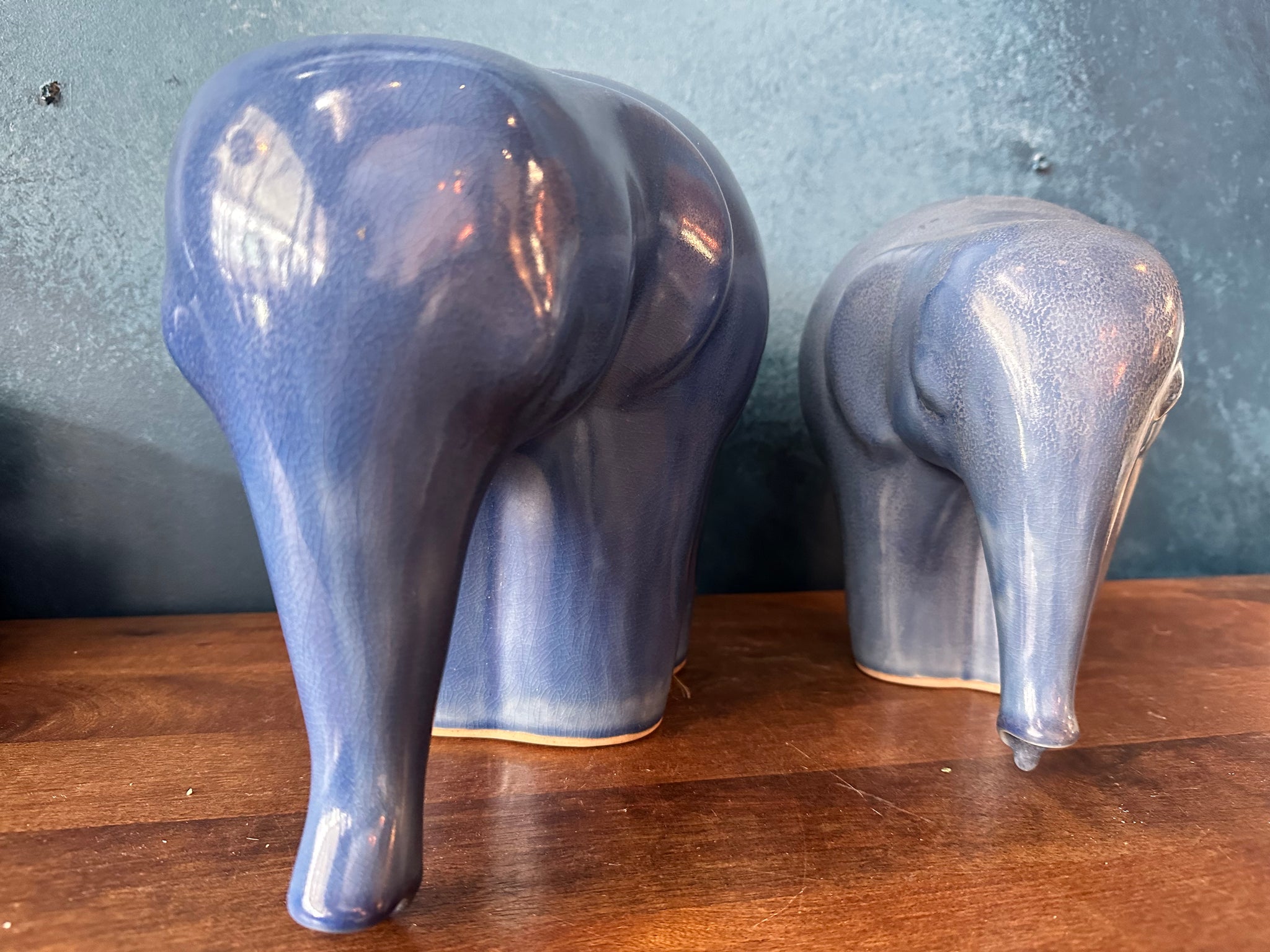 Peaceful Elephant (M)- Cobalt