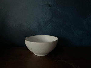 White Speckled bowl / 2 Sizes
