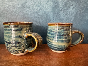 Deep Blue Jug / Cup | Earthy Details | Glazed