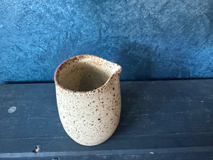 Natural Speckle Milk Jug - Small