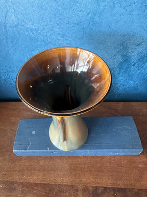 Caramel Fudge Funnel Vase