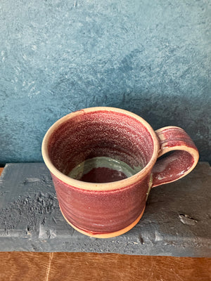 Copper red mug
