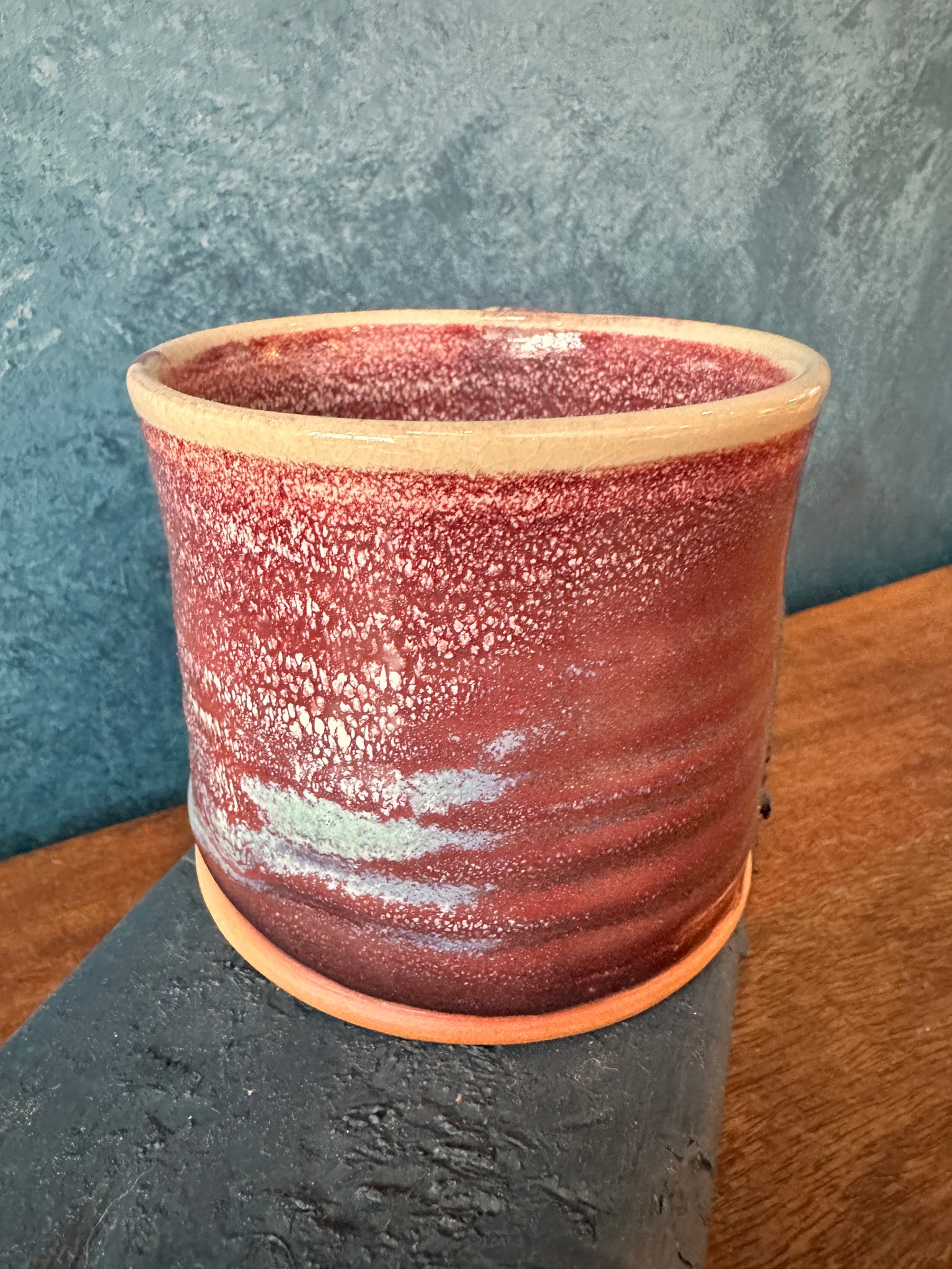 Copper red mug