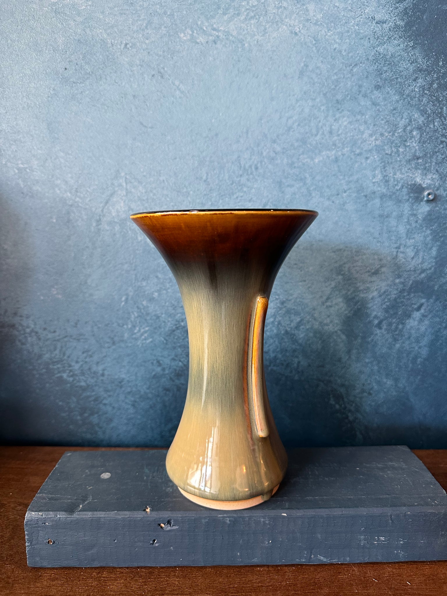 Caramel Fudge Funnel Vase