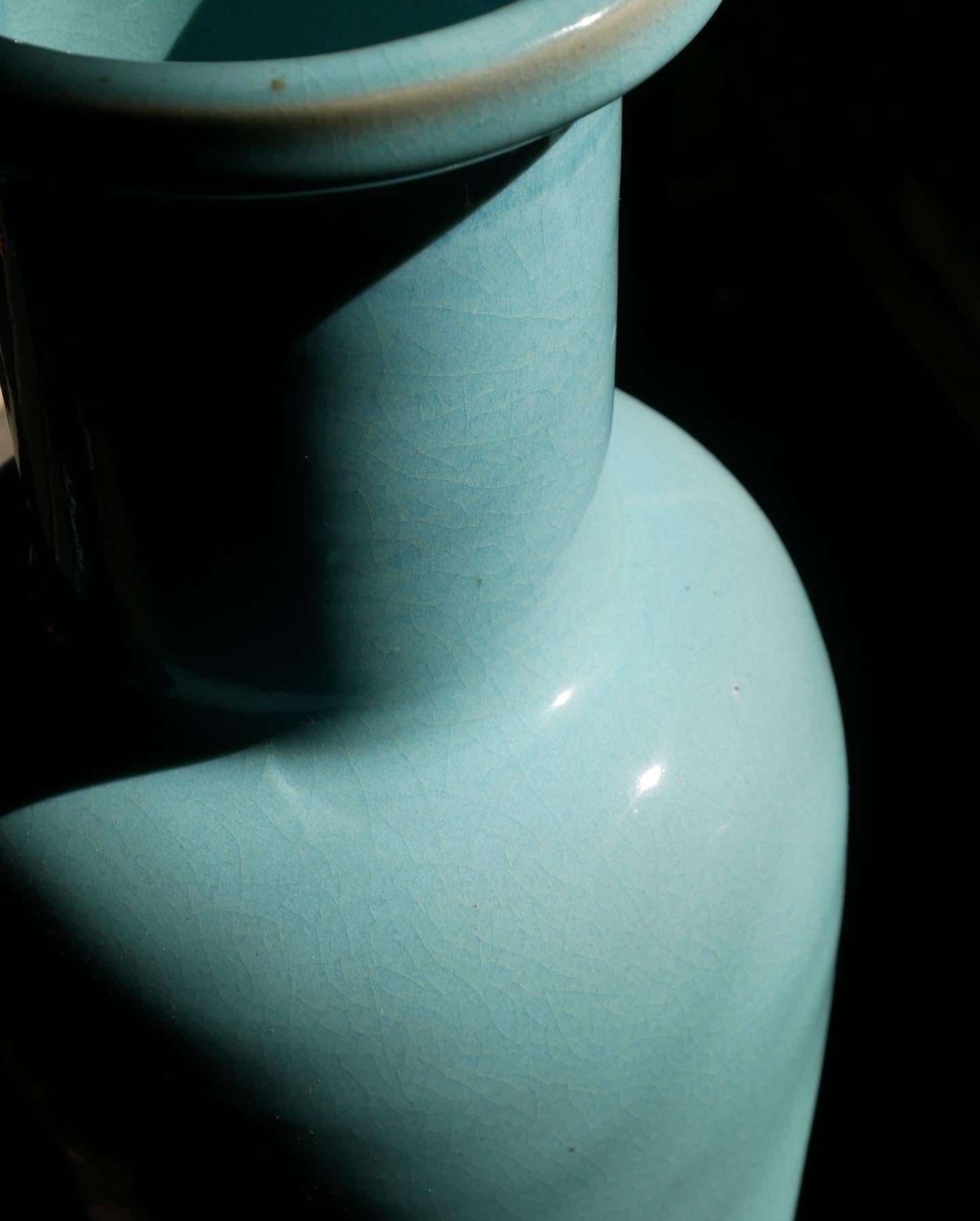 Blue Celadon Vase - Chun