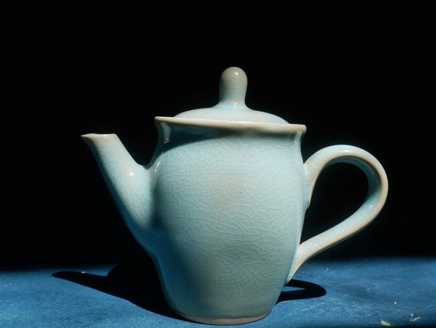 Blue Celadon Tea Pot