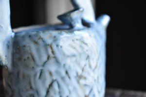 Tiny Blue Pastel Tea Pot
