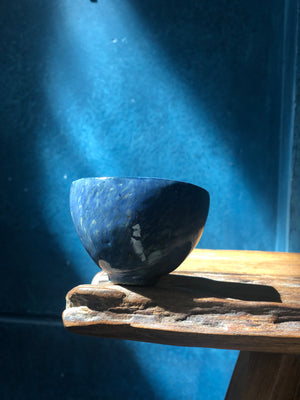 Blue Eggshell Bowl