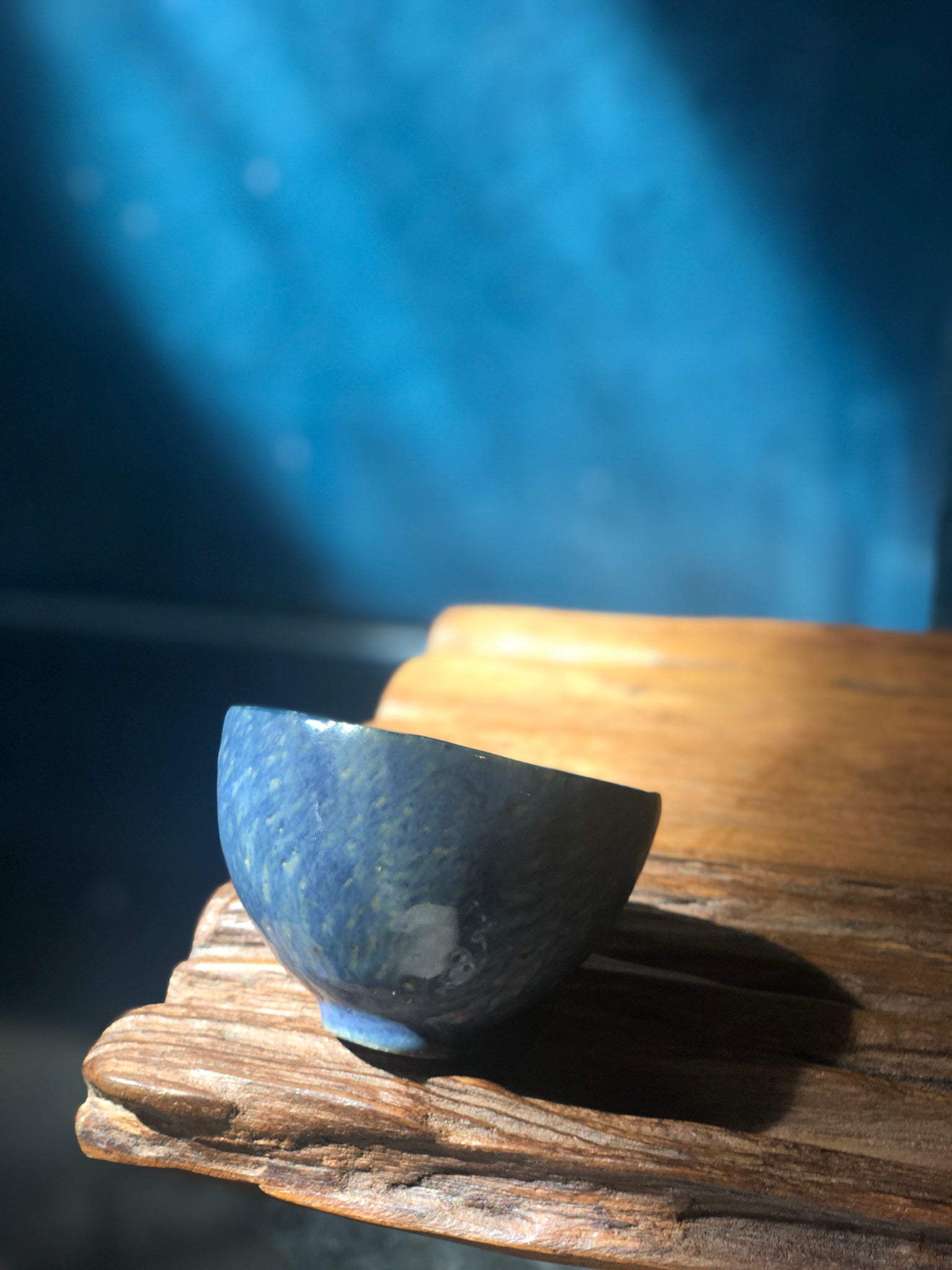 Blue Eggshell Bowl