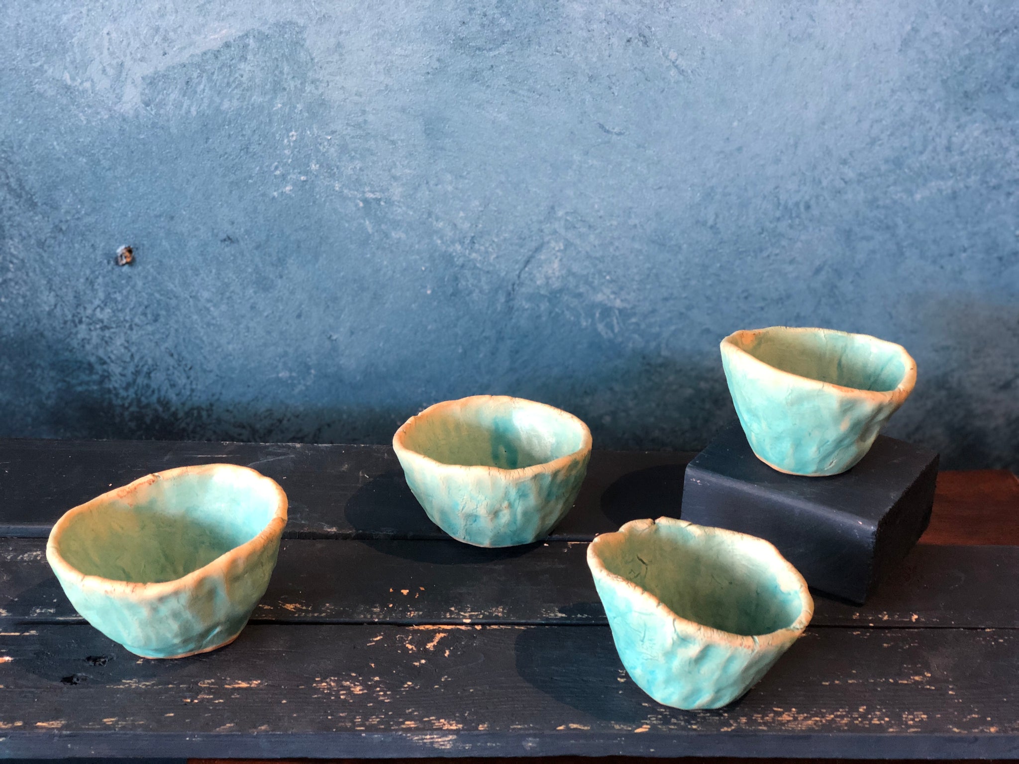 Turquoise Free Form Bowl