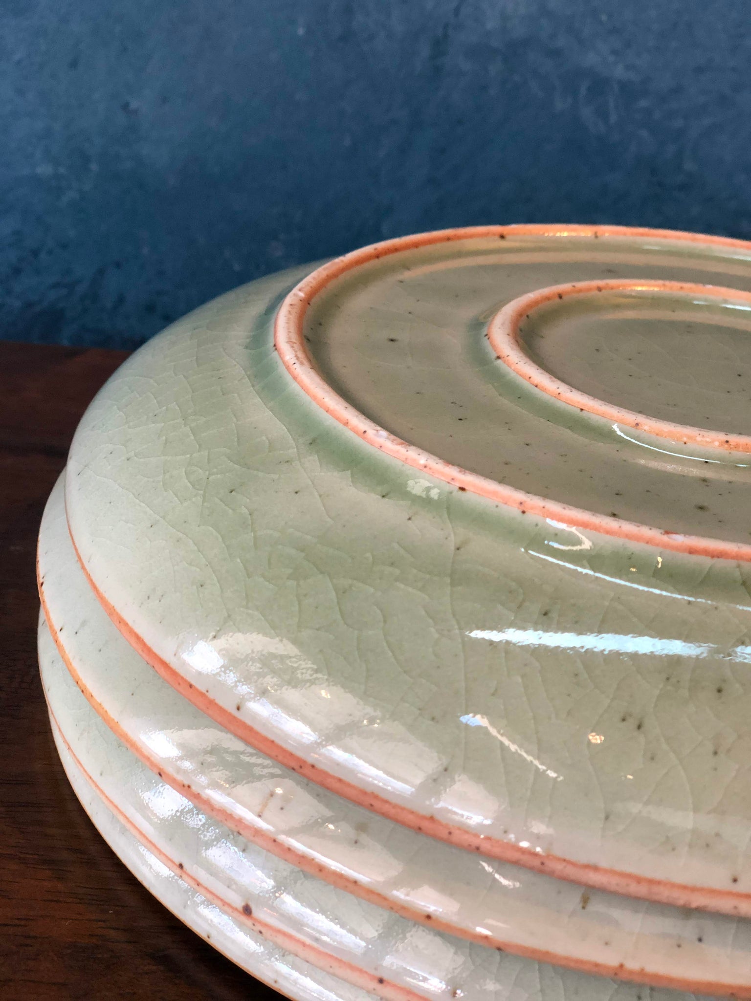 Green Celadon Plate - II