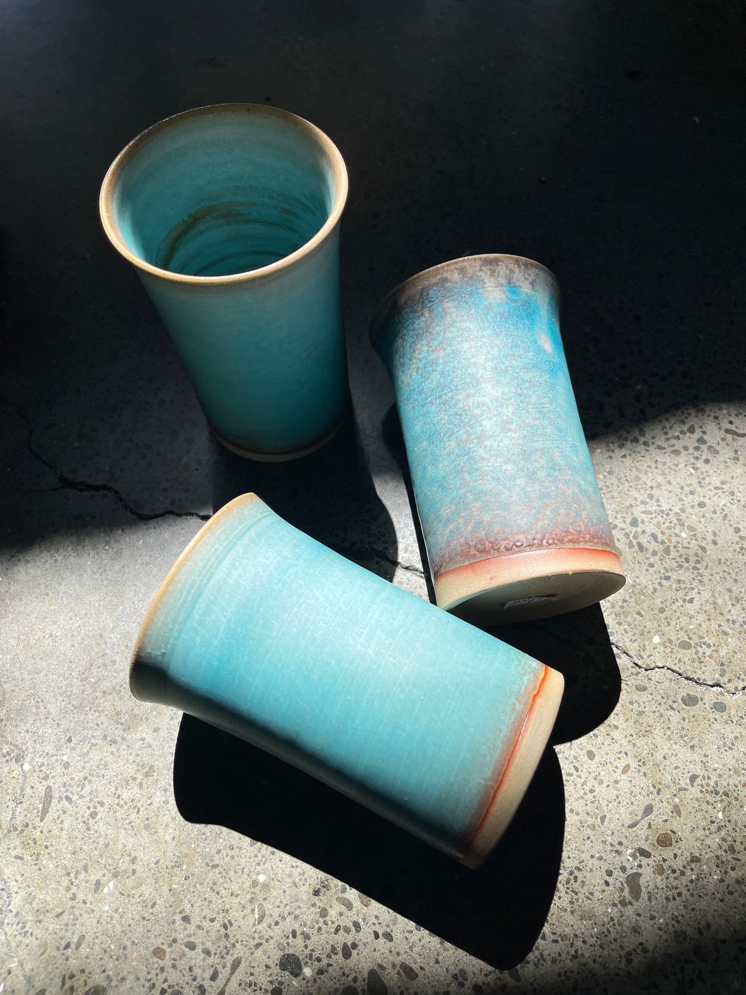 Turquoise Sky Tall Cup without handle