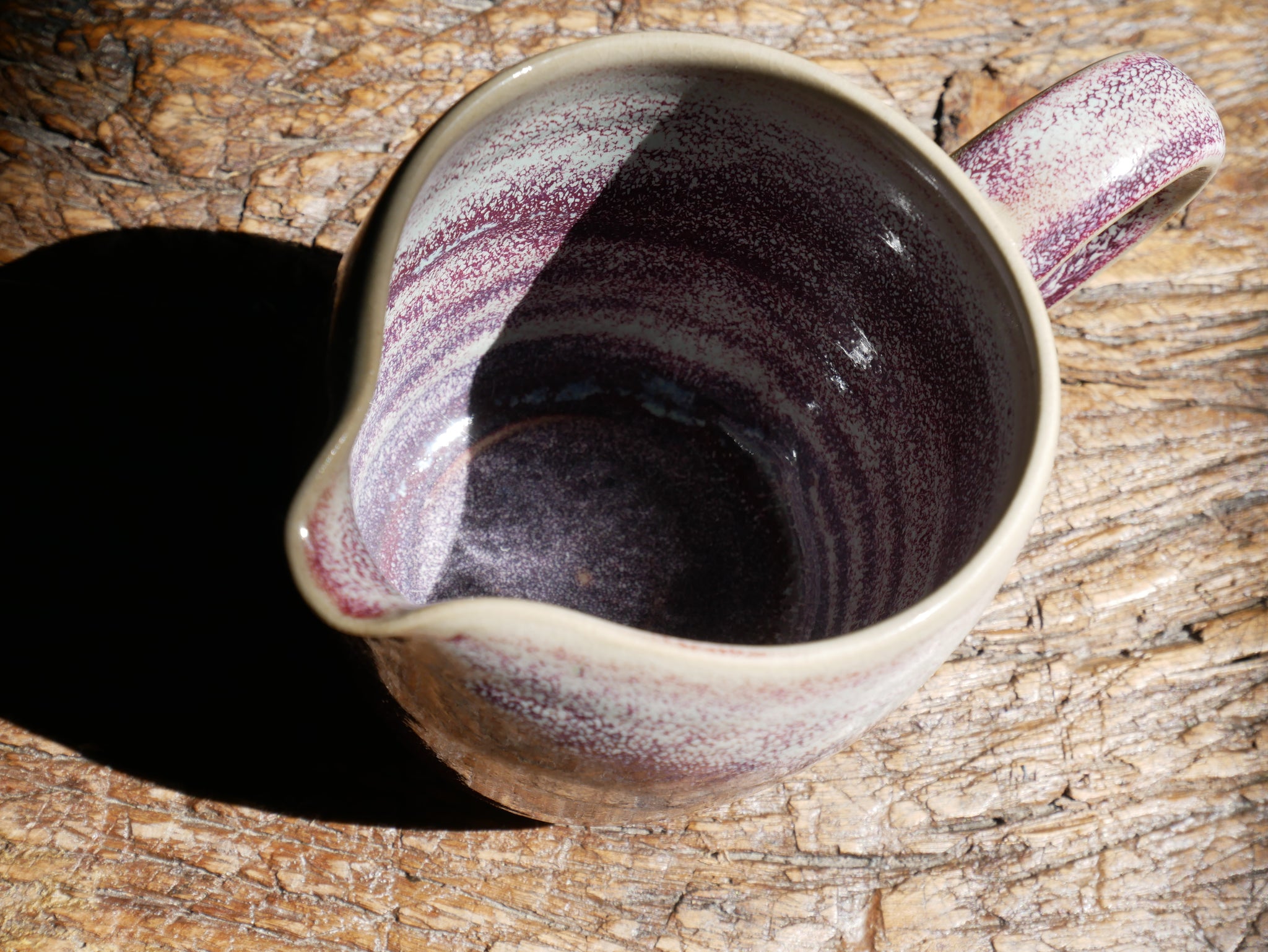 Red Copper Waterfall Jug - I