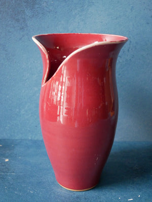 Copper Red Vase - VI