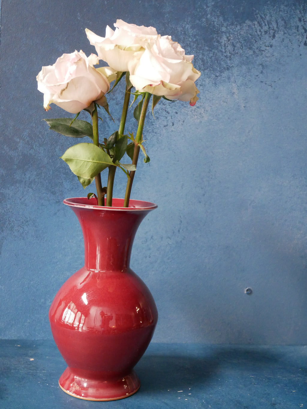 Copper Red Vase - V