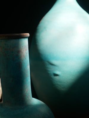 Turquoise Sky Vase - II