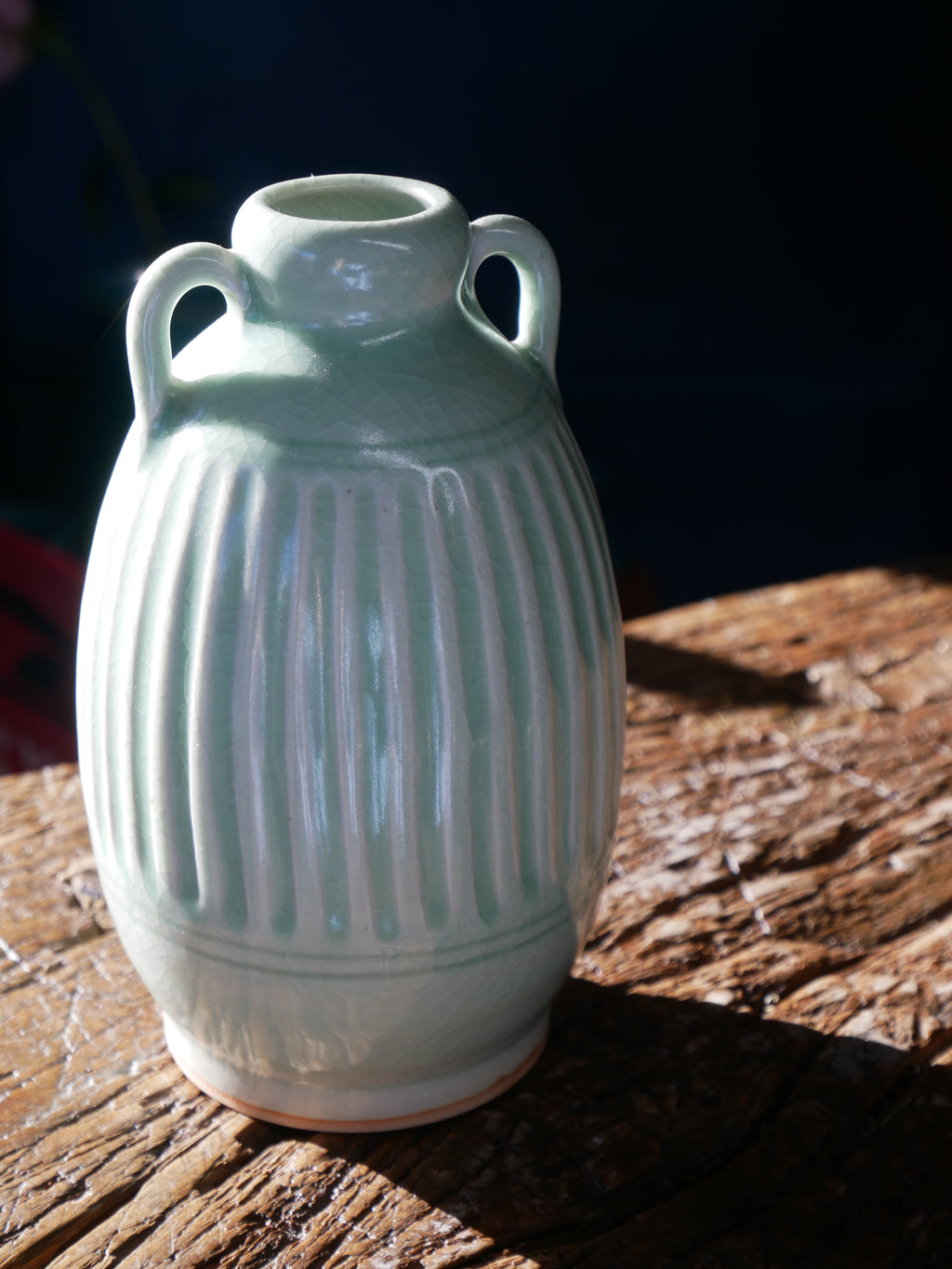 Green Celadon Vase - X
