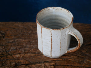 InClay Art Mug - White - Tall with Handle