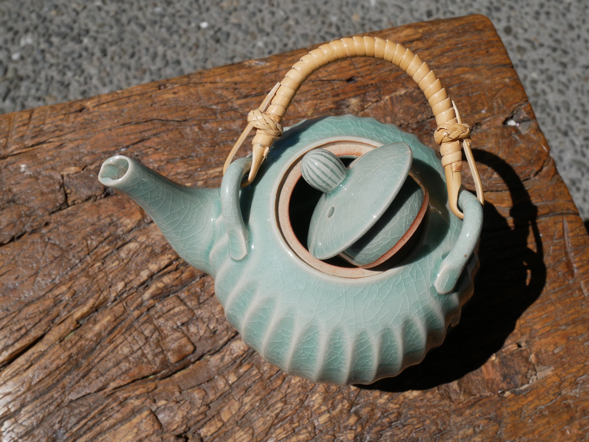 Green Celadon Tea Pot - IV