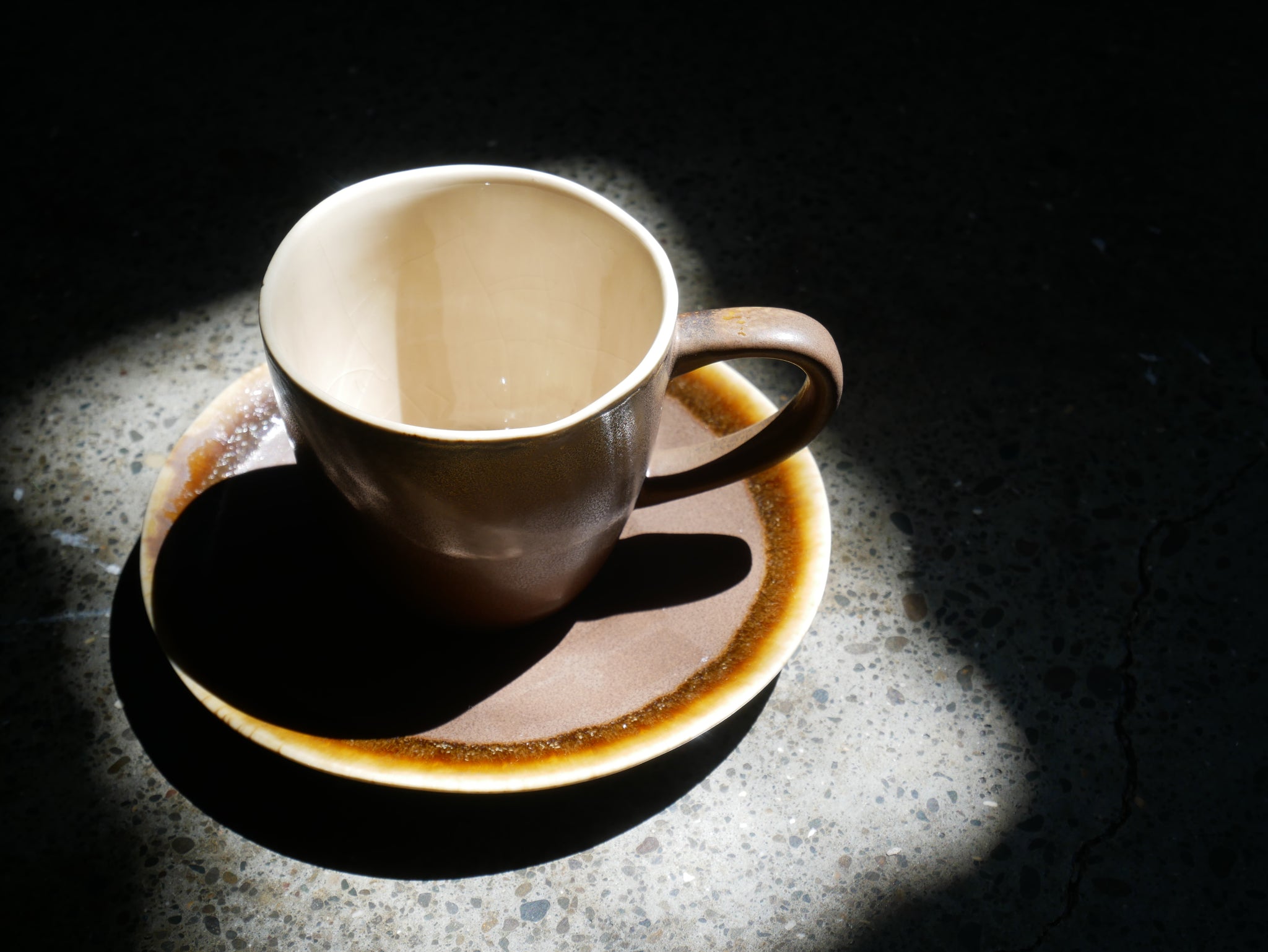 Earthy Glazed Espresso Set