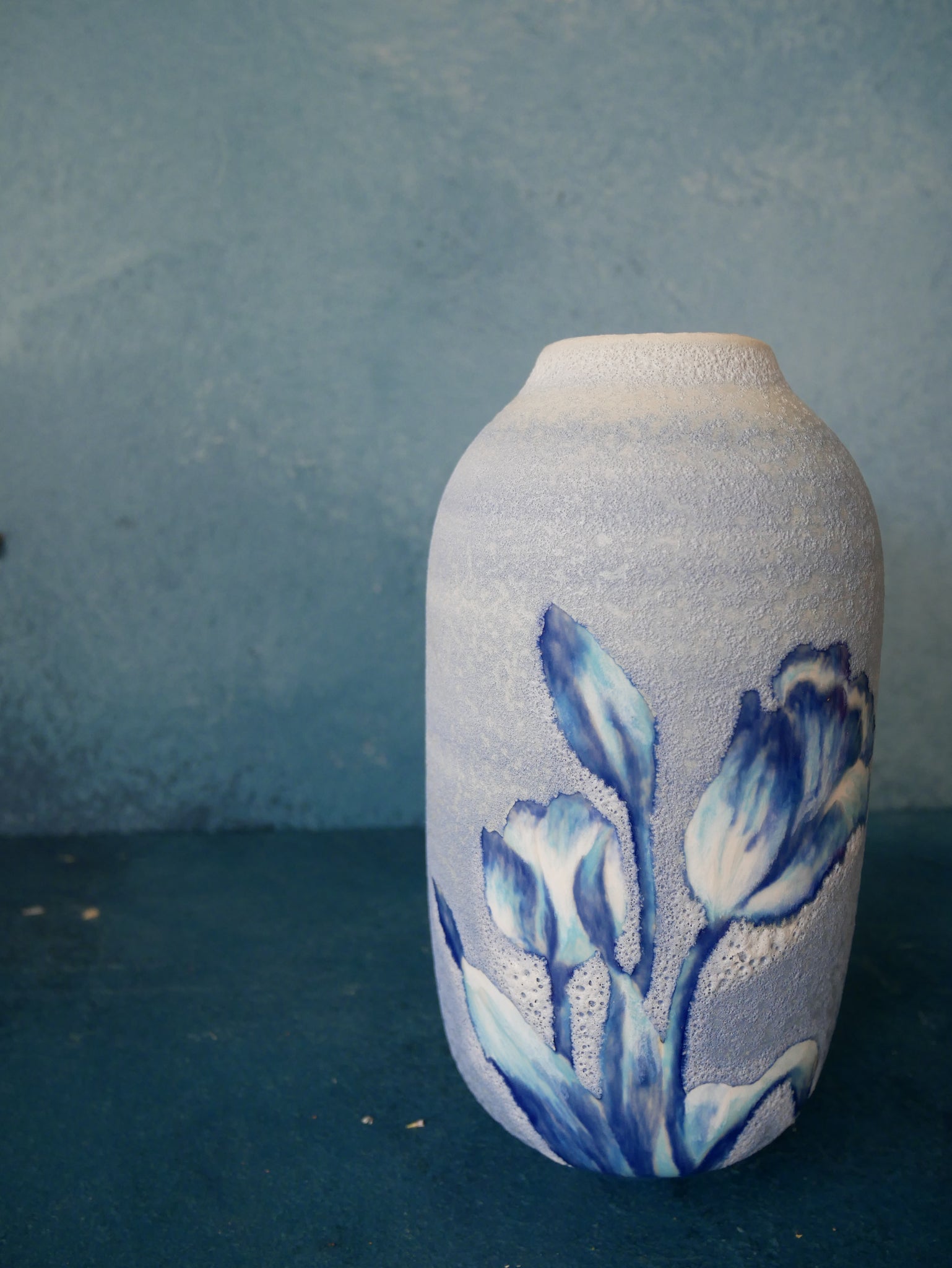 Blue Bloom Vase