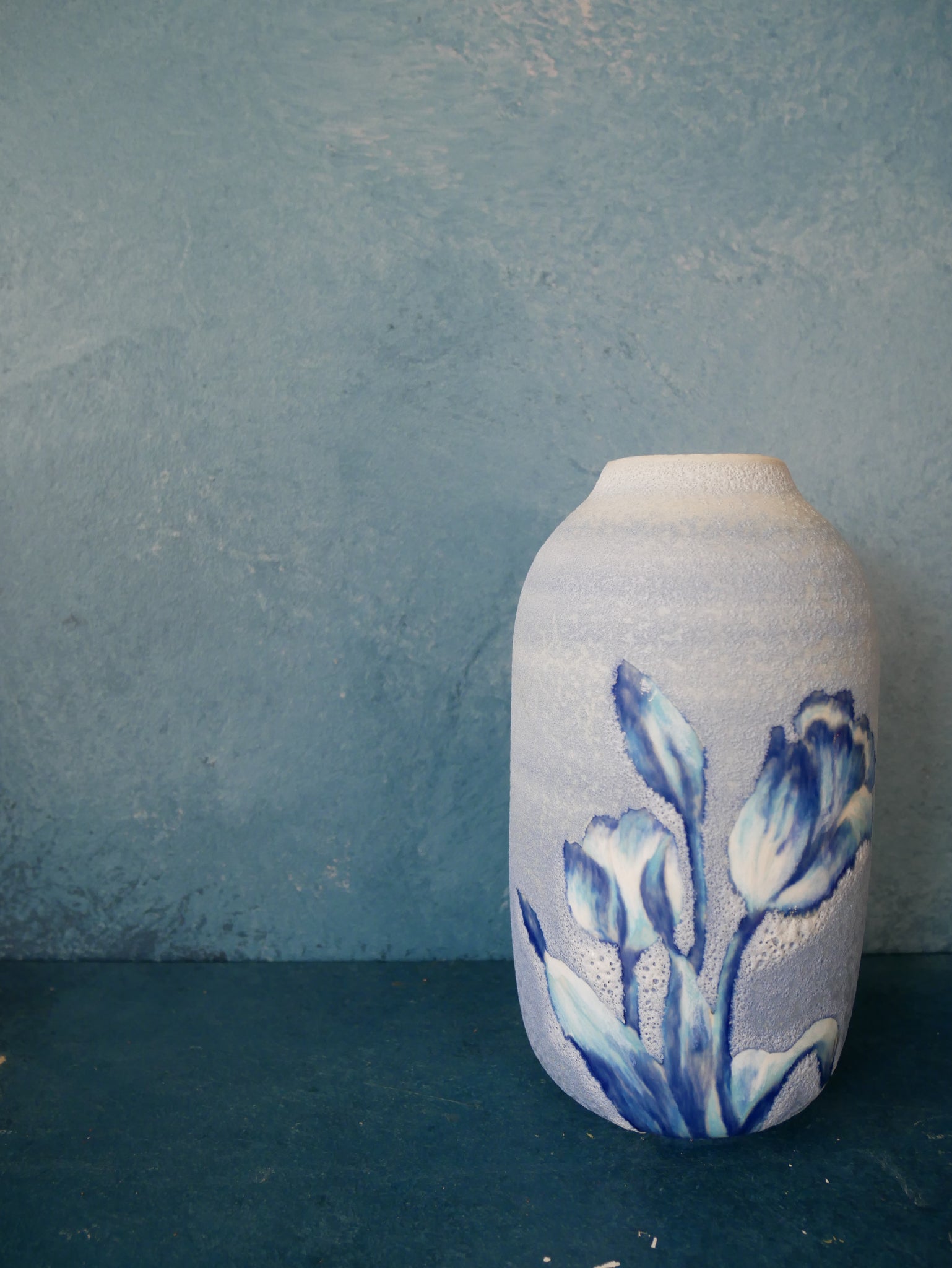 Blue Bloom Vase