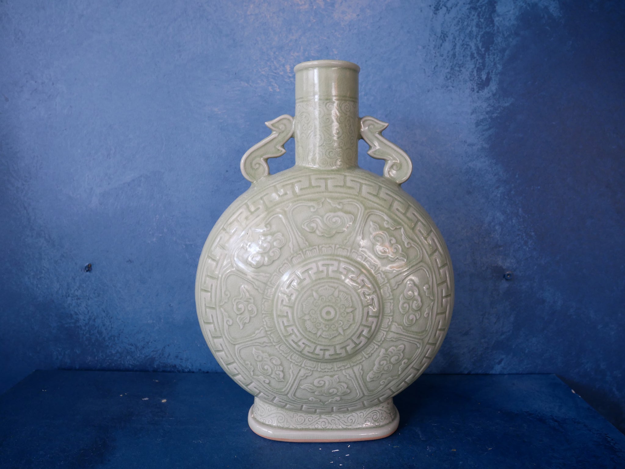 Green Celadon Vase - III