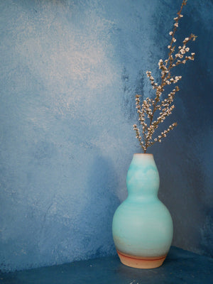 Turquoise Sky Vase - Nam Tao - VIII