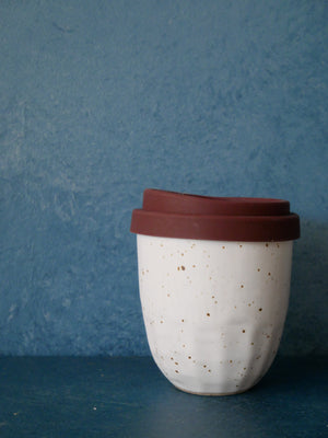 White Speckle Cup - III (SET OF TWO)