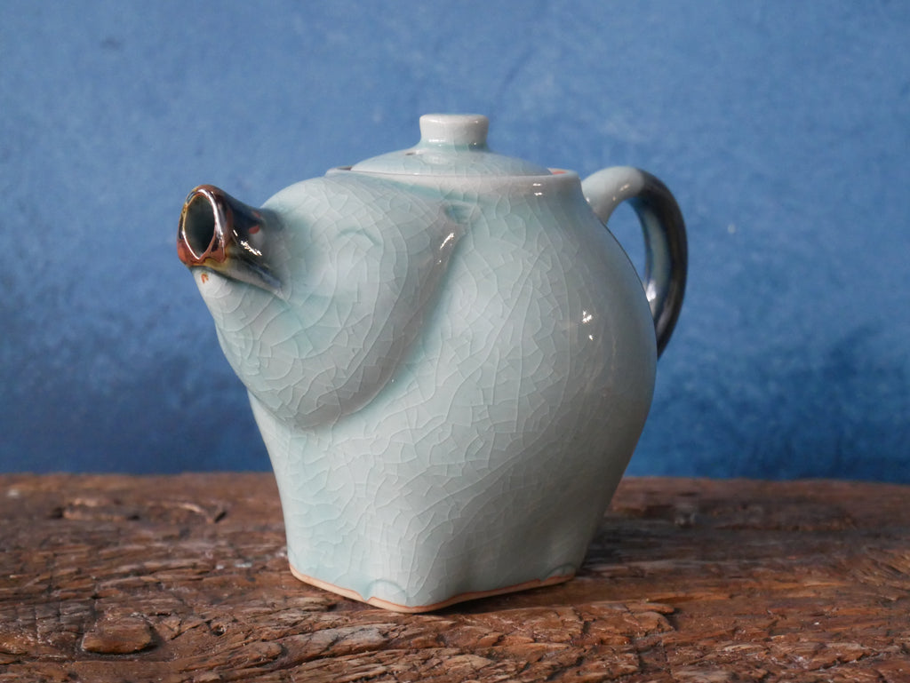 Green Celadon Tea Pot - II