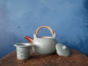 Green Celadon Tea Pot - III