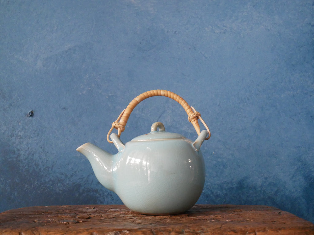 Light Blue Celadon Tea Pot