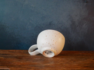 White Speckle Coffee Set - II (SET OF FOUR)