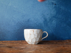 InClay Art Mug - White - Medium with Handle