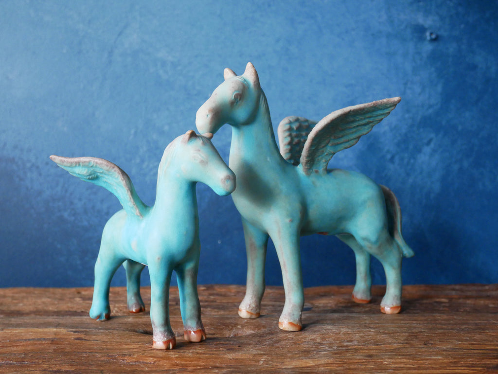 Turquoise Sky Pegasus - Two Sizes