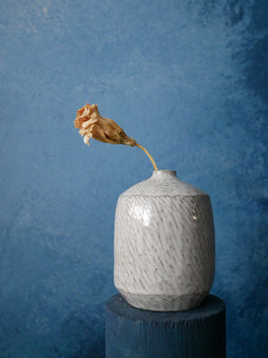 Pastel Grey Vase